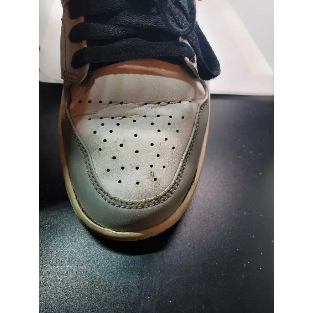 Nike Air Jordan 1 Low Light Smoke Gray Size 8.5 Men Sneakers Retro Athletic Shoe